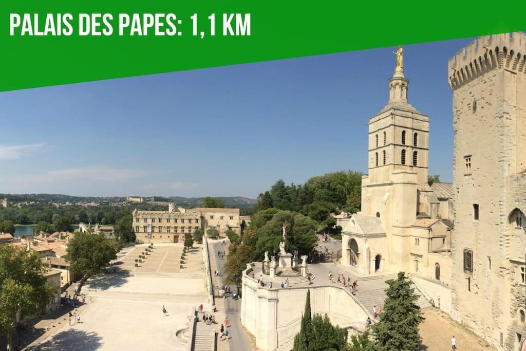 Pops Flat - Parking Prive Gratuit - Wi-Fi - Ac Clim Avignon Exterior foto